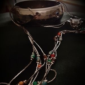 Silver & Gold Jewelry Set